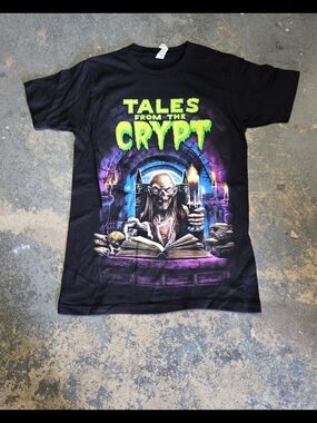 Tales From The Crypt Black Graphic Tee
